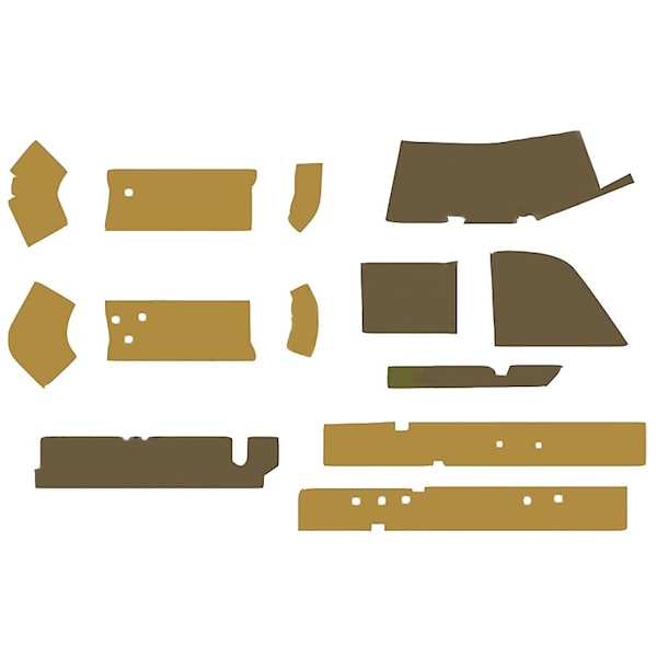 Multi-Brown Cab Kit w/o Headliner